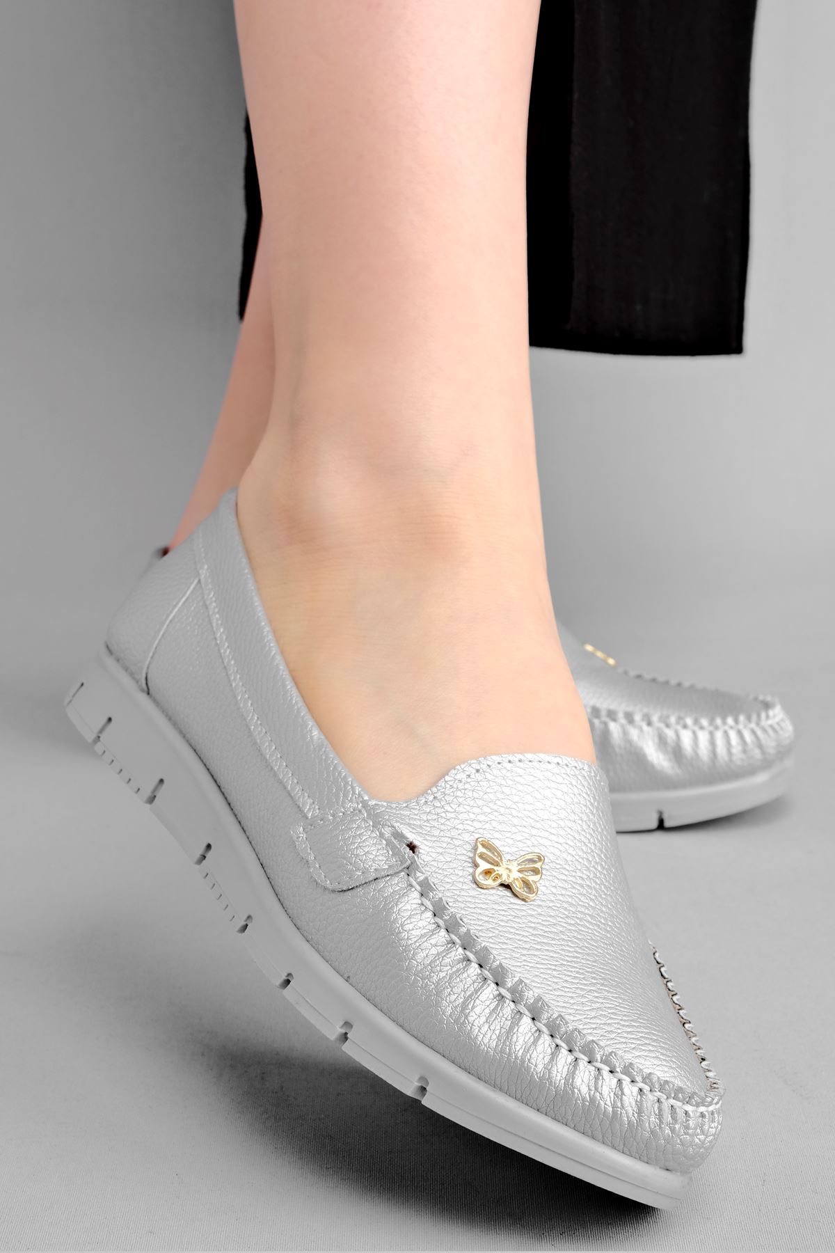 Como Kadın Günlük Ayakkabı-Gri