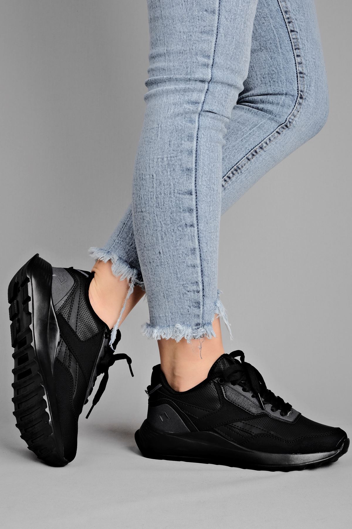 Elina Kadın Spor Ayakkabı-siyah