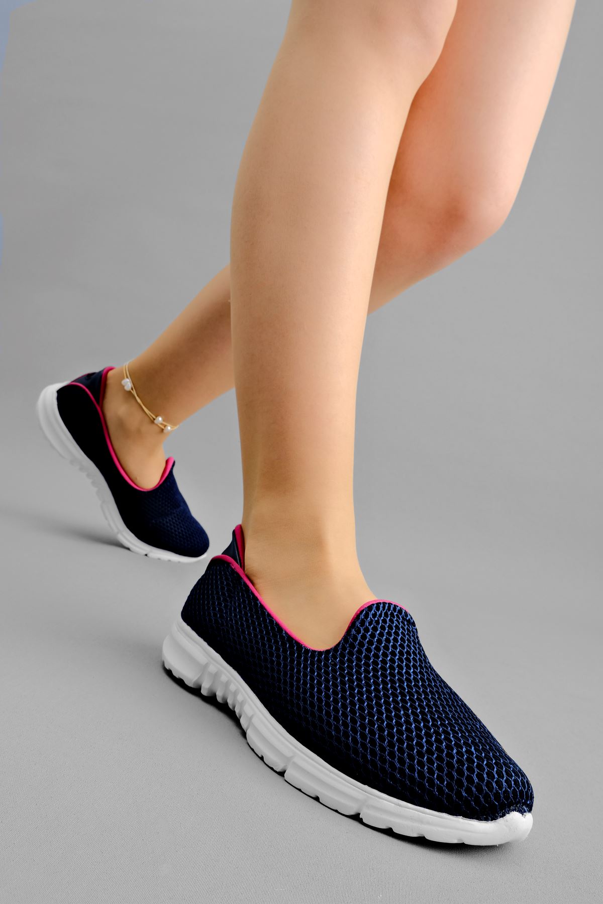 Cara Kadın Günlük Spor Ayakkabı-Lacivert