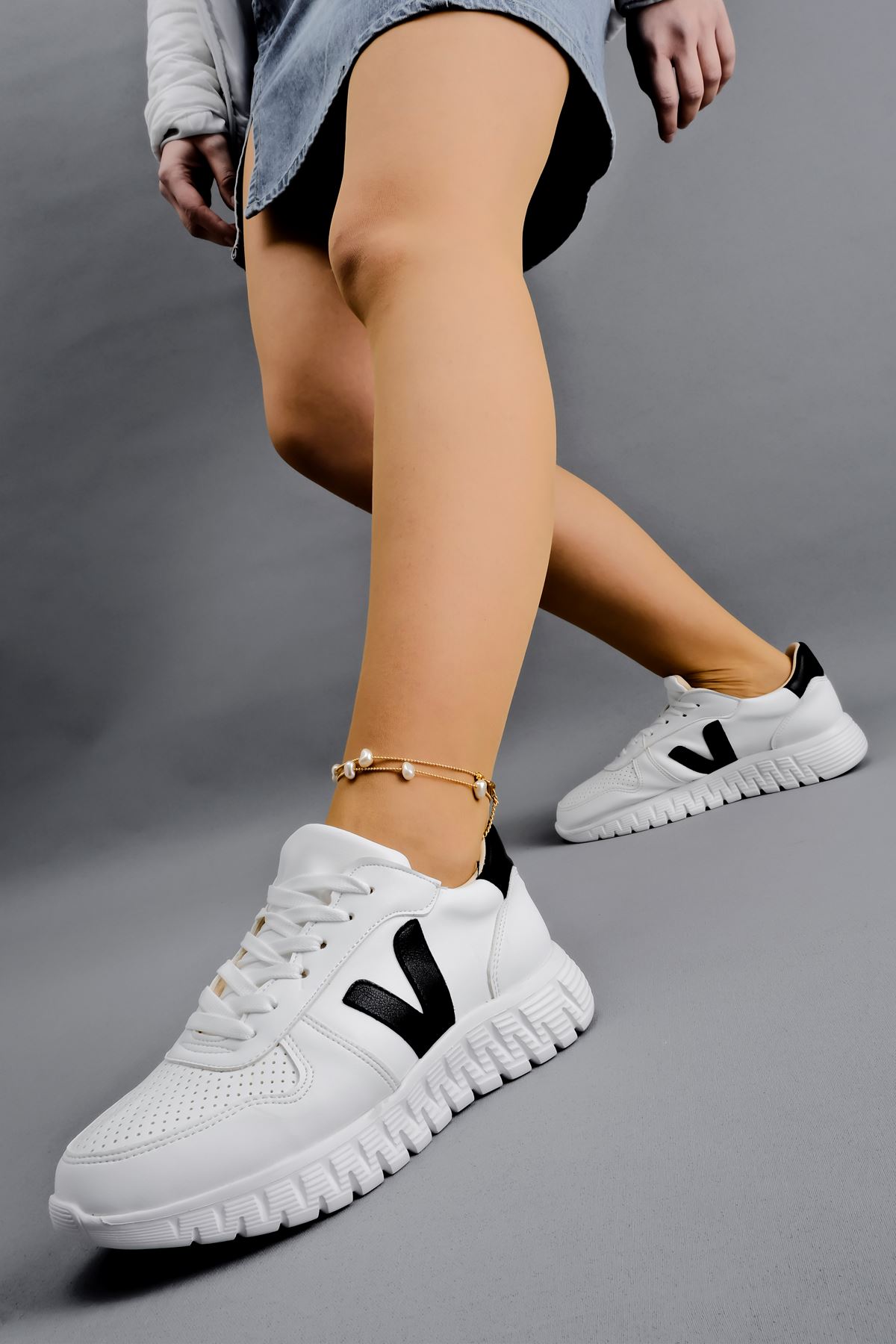 Freya Kadın Spor Ayakkabı-beyaz