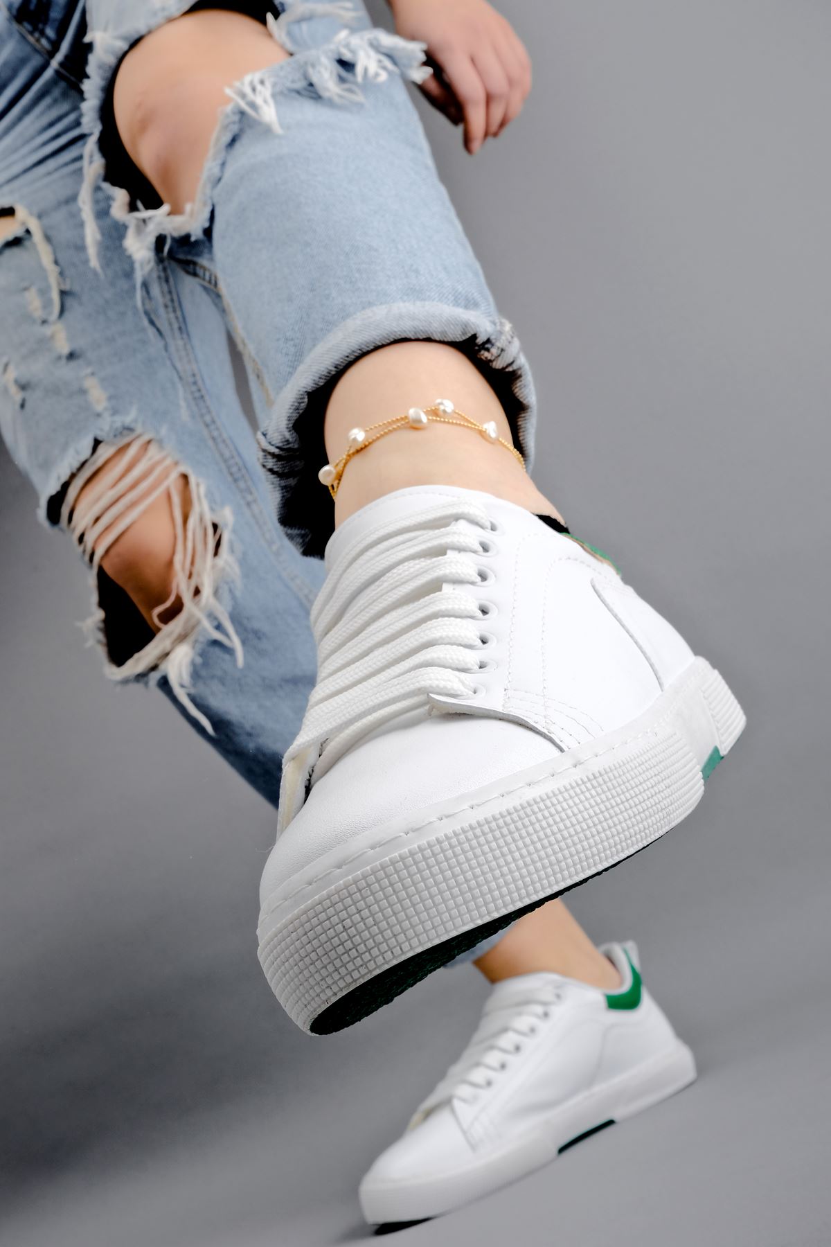 Grant Kadın Spor Ayakkabı-Yeşil