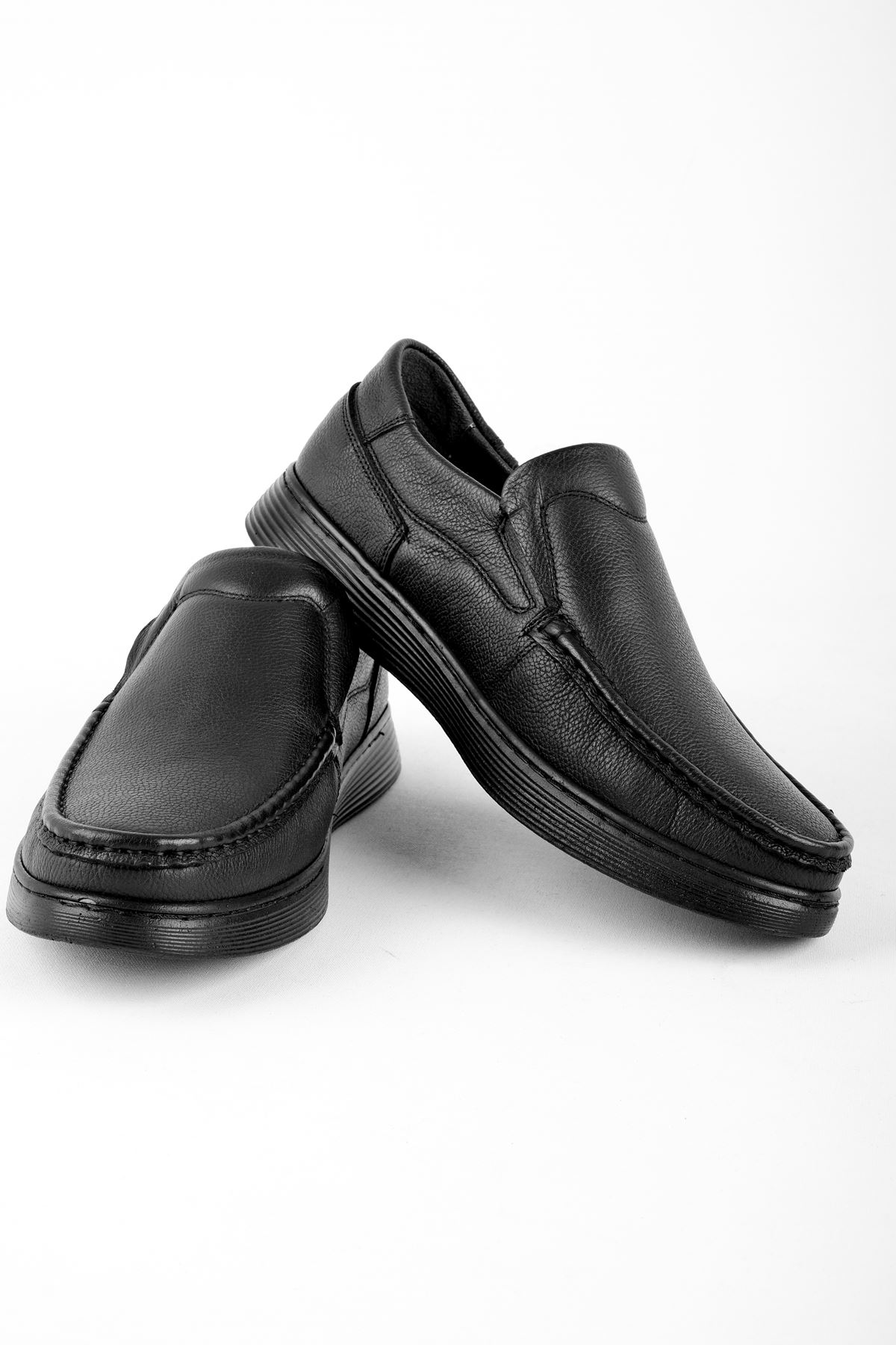 Ferguson Erkek Hakiki Deri Ayakkabı-siyah