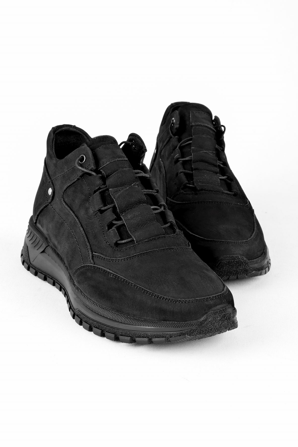 Raxel Hakiki Deri Erkek Ayakkabı-S.Siyah