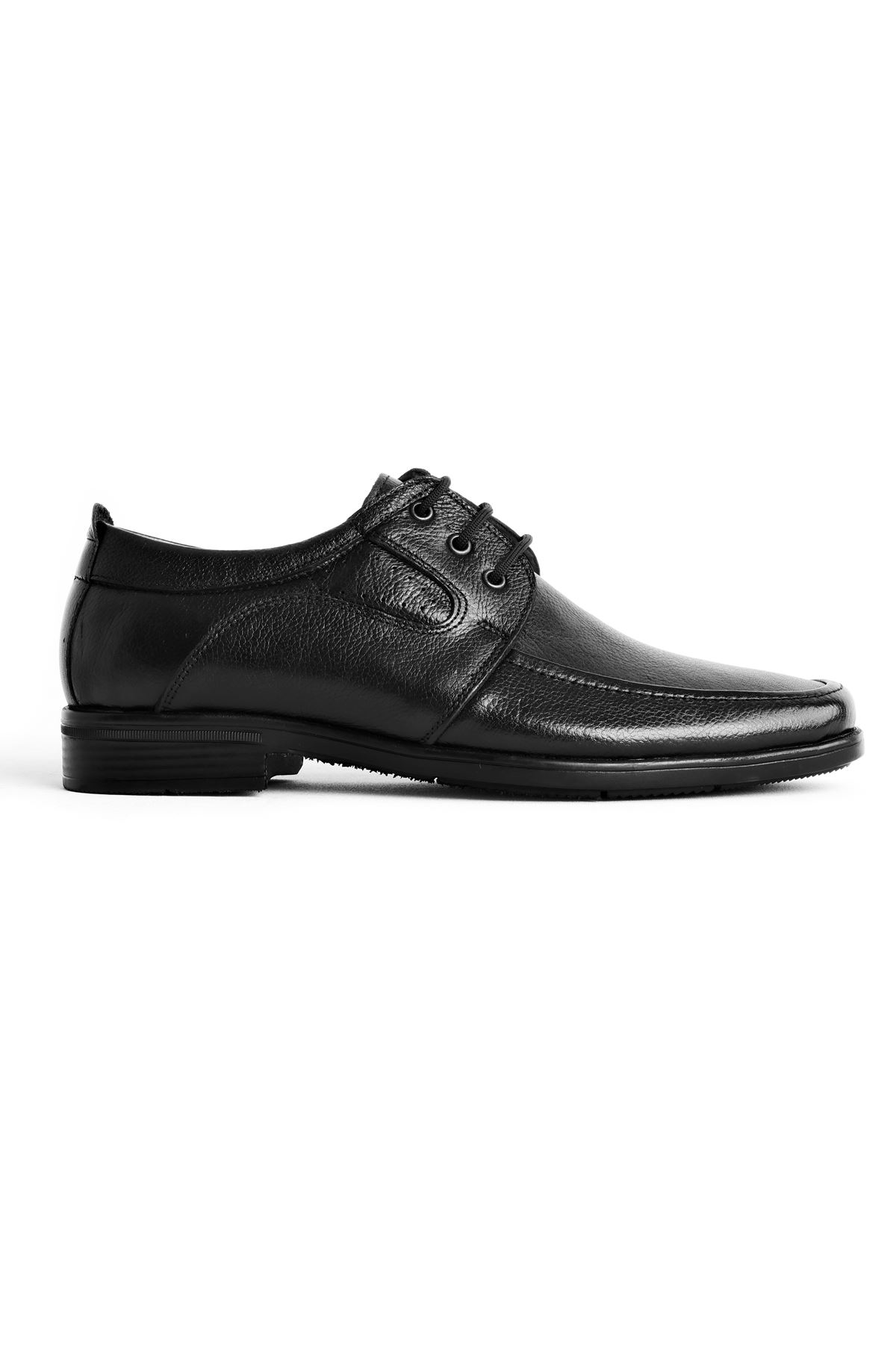 Tatvin Erkek Hakiki Deri Klasik Ayakkabı-siyah