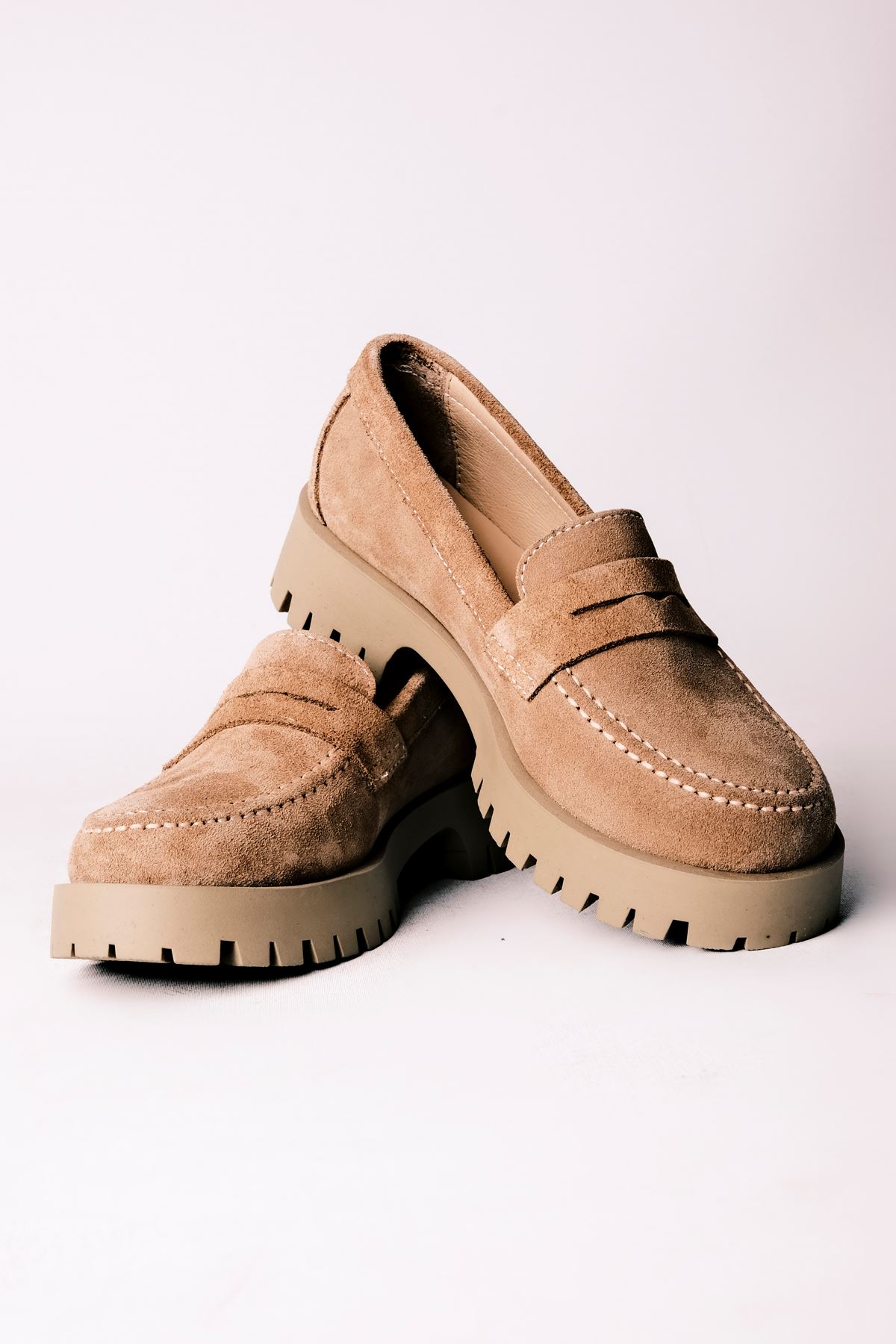 Deva Kadın Hakiki Deri Oxford Ayakkabı Düz Model-S.VİZYON