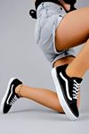Yelly Kadın Spor Ayakkabı Renkli Parçalı-siyah
