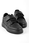 Crocus Kadın Spor Ayakkabı Bant Detaylı-siyah