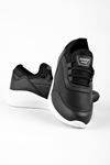 Milos Kadın Bağcık Detaylı Spor Ayakkabı-Siyah Beyaz