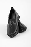 Kadın Günlük Ayakkabı Dikiş Detaylı-S.Siyah