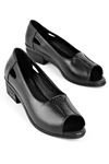 Rolve Kadın Hakiki Deri Günlük Ayakkabı-siyah